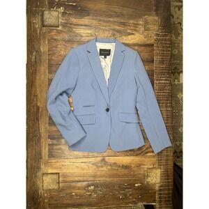 Banana Republic  Jacket womens size 2 Blue suit blazer USED Office